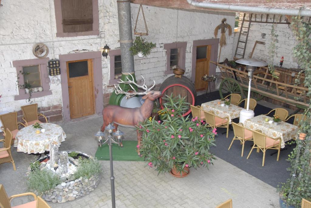 Gasthaus Zum Hirschen Ringsheim Exterior foto